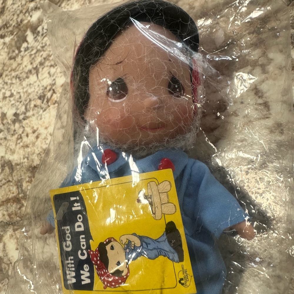 Rosie the Riveter Collectible Precious Moments Doll